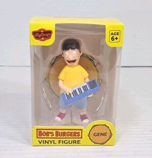 Bob's Burgers Gene Belcher 4" Vinyl Figure CultureFly FlyGuys Collectible NEW